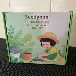 Kids' Gardening Tool Set - Green